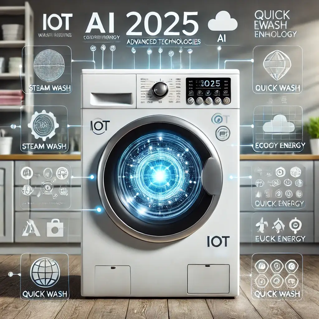 معرفی جدیدترین تکنولوژی‌های ماشین لباسشویی در سال 2025